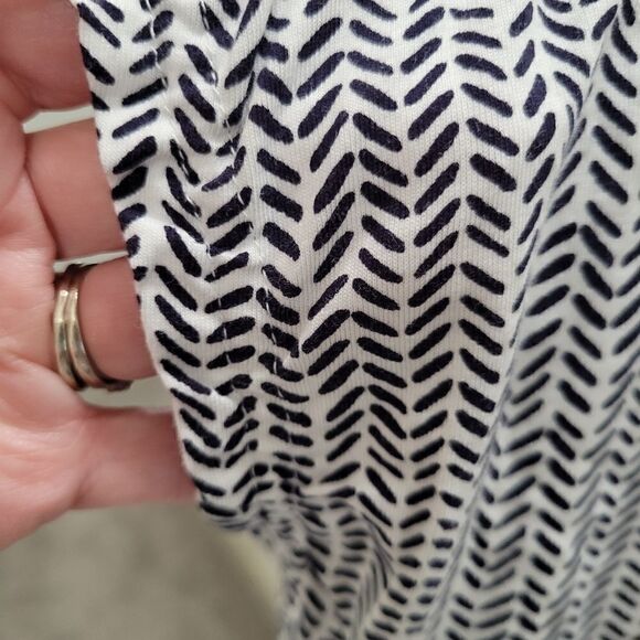NWOT ANN TAYLOR LOFT PEASANT CAT SLEEVE SCOOP NECK TOP SZ. M - Picture 3 of 4